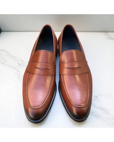 Mocassin James FitzJames 10931 cuir marron
