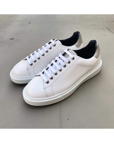 Oxford Sneakers James FitzJames E617 white leather