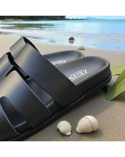 SandaleZeus 22207 cuir noir