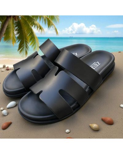 Sandals Zeus 22207 black leather Sandals Zeus 22207 black leather