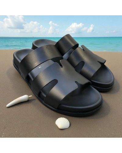 Sandals Zeus 22207 black leather Sandals Zeus 22207 black leather