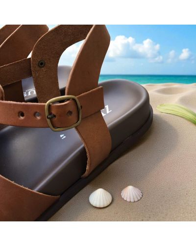 SandaleZeus 27041 cuir marron SandaleZeus 27041 cuir marron