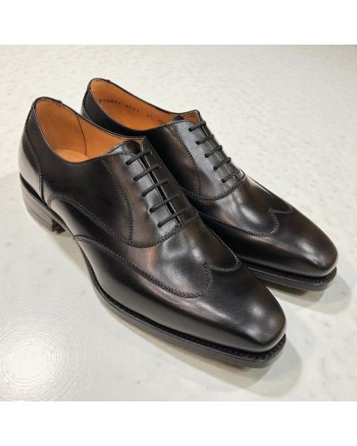 Richelieu à bout flèche Berwick 4771 cuir noir