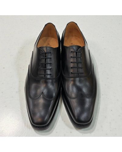Arrow toe Oxford Berwick 4771 black leather