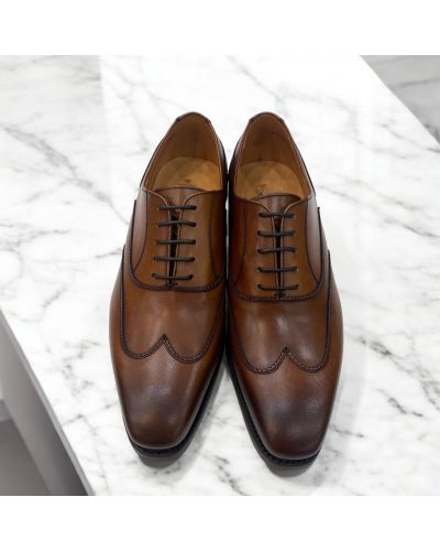 Arrow toe Oxford Berwick 4771 brown leather