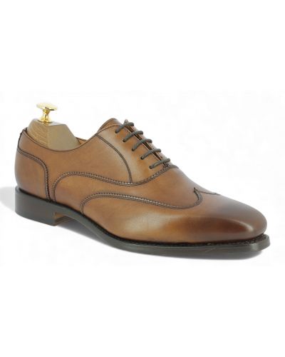 Arrow toe Oxford Berwick 4771 brown leather