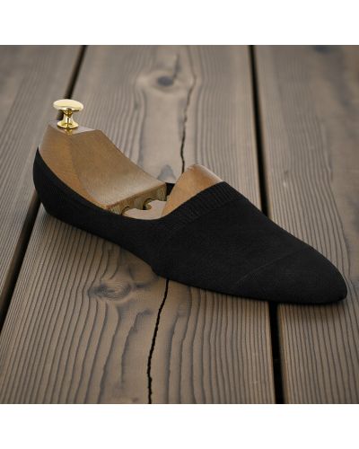 Cotton ankle socks black