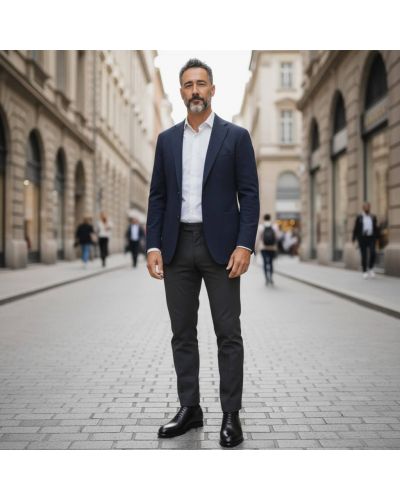 Richelieu Berwick 2585 cuir noir