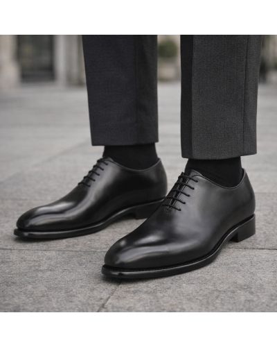 Richelieu Berwick 2585 cuir noir