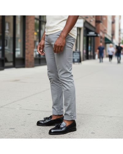 Loafer with fringe and tassels John Mendson 14726 black polido leather