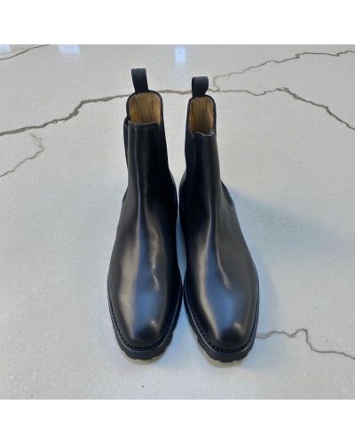 Bottine Chelsea John Mendson 15099 cuir noir