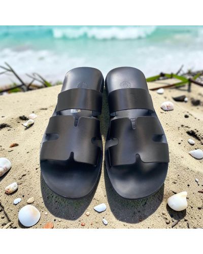Sandals Zeus 22207 black leather