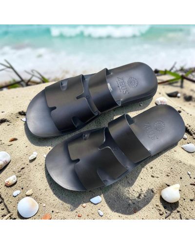 Sandals Zeus 22207 black leather