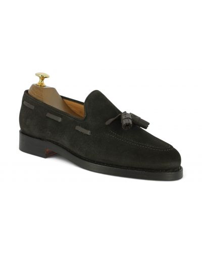 Tassel Loafer John Mendson 14305 brown suede