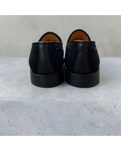 Tassel Loafer John Mendson 14305 black suede