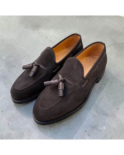 Tassel Loafer John Mendson 14305 brown suede