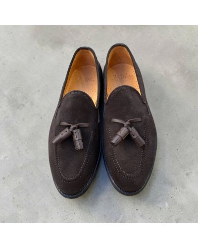 Tassel Loafer John Mendson 14305 brown suede