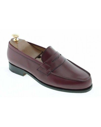 Mocassin Center 51 2906 Dan cuir bordeaux