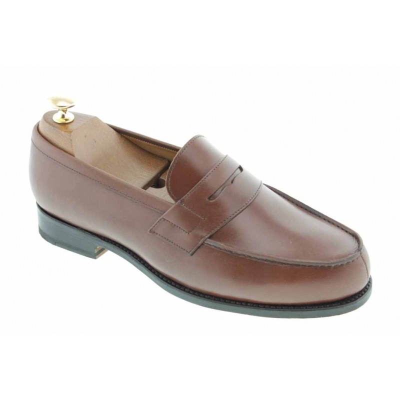 Moccasin Center 51 2906 Dan brown leather